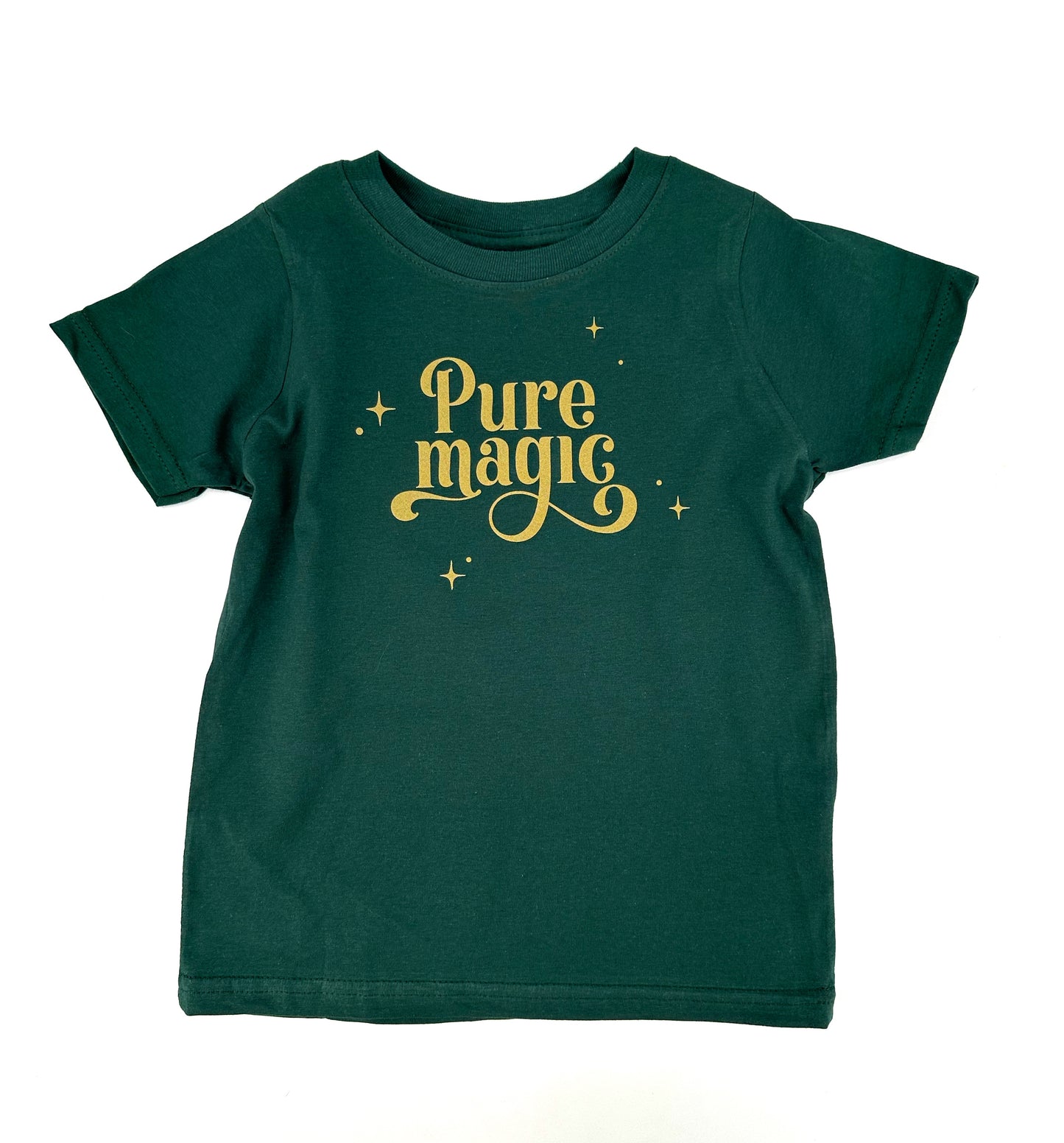 Pure Magic Tee, Gold Glitter Pure Magic Tee, Gold Glitter The Wishing Elephant  The Wishing Elephant