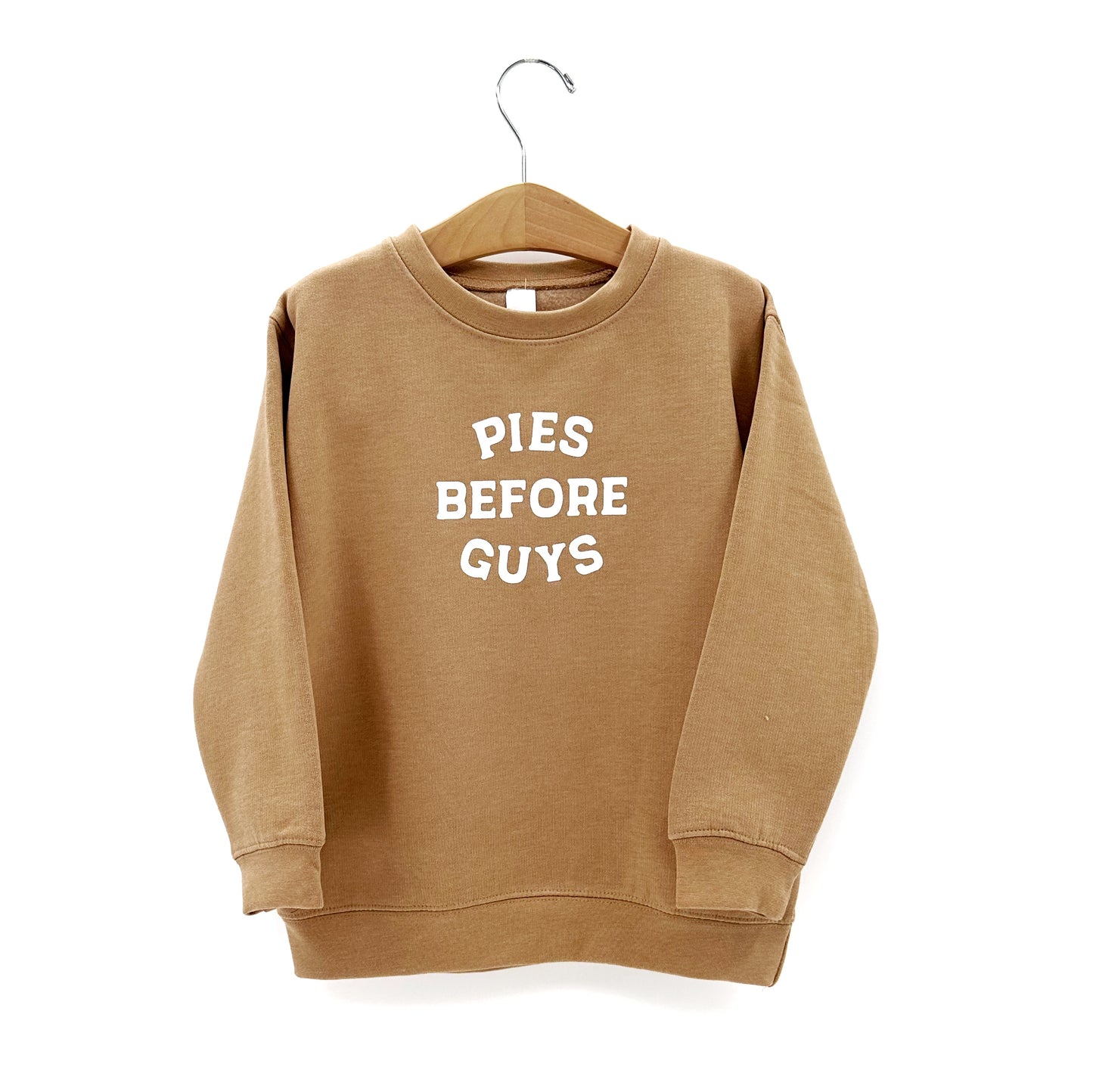 Ecru Pies Before Guys Sweatshirt