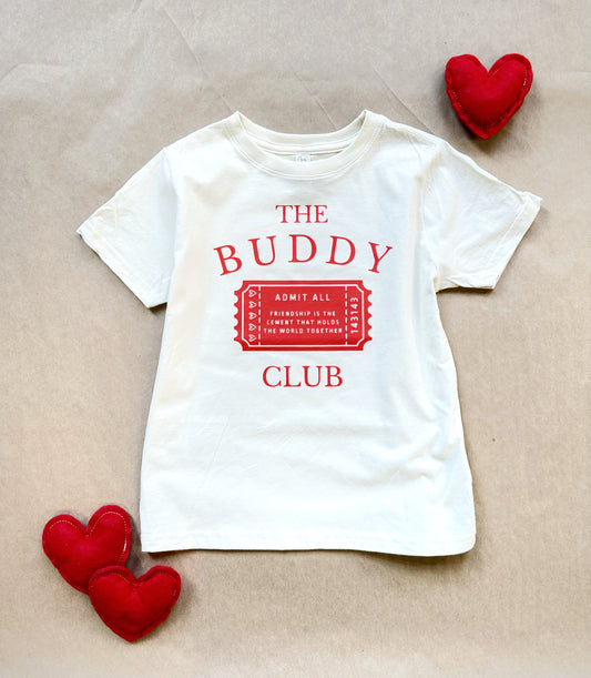 The Buddy Club Tee - Valentines Day T shirt for Kids