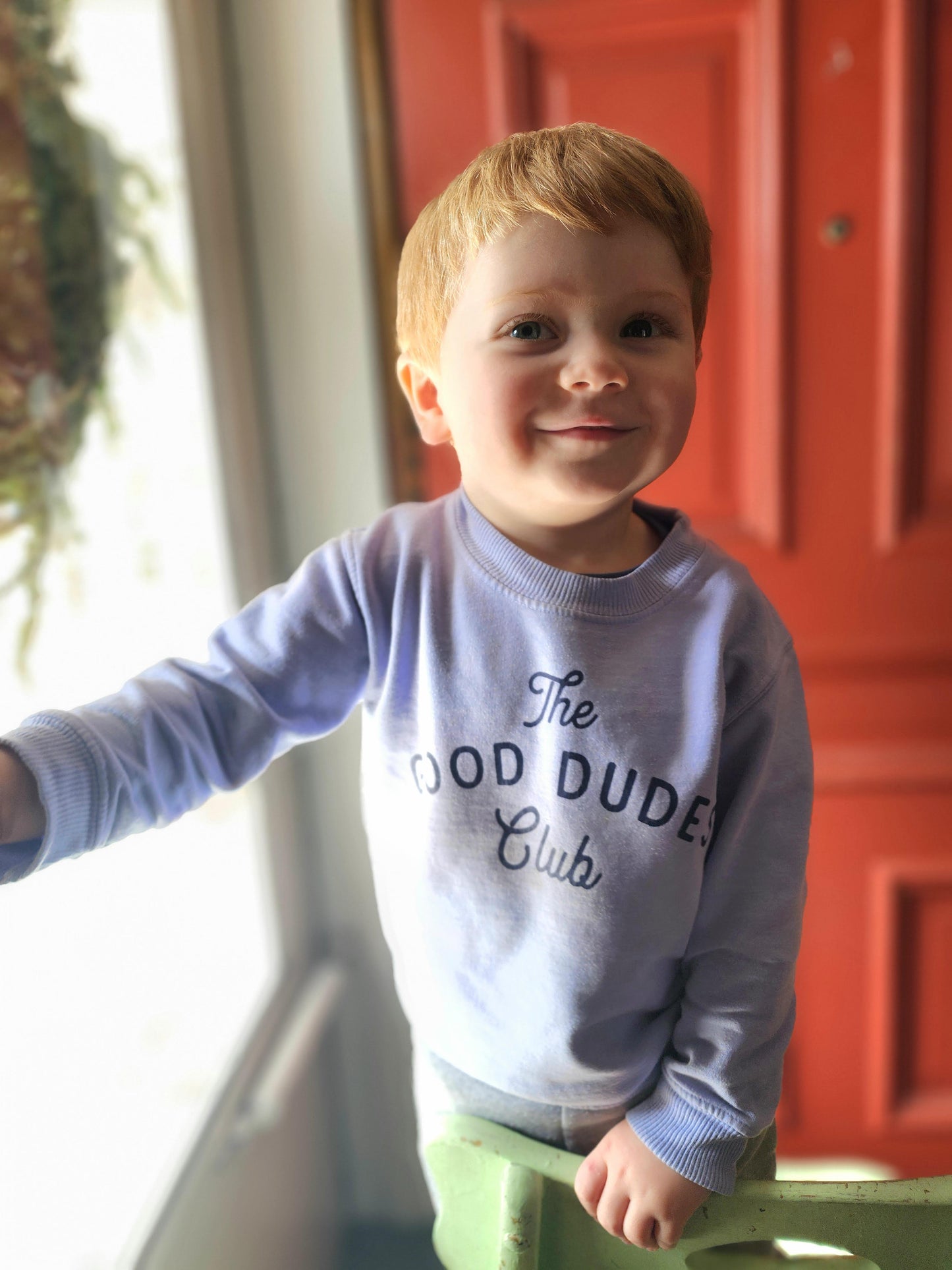 Navy Print Good Dudes Club Sweatshirt, Adults and Kids!