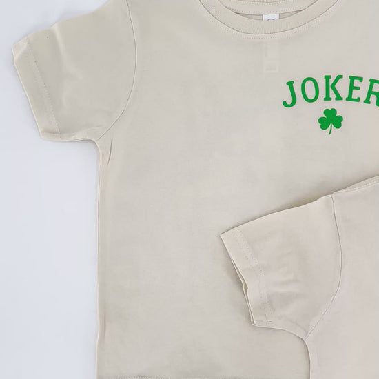 the joker tee saint patricks shirt for kids leprecahun