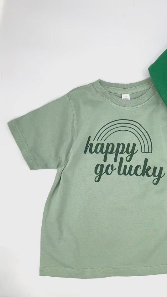 Cute St. Patrick's Day Tees and Pajamas: featuring a Sequin Swipe Shamrock  Tee, Wish Me Luck Sleepshirt, and Shamrock Socks from Catherines plus sizes.