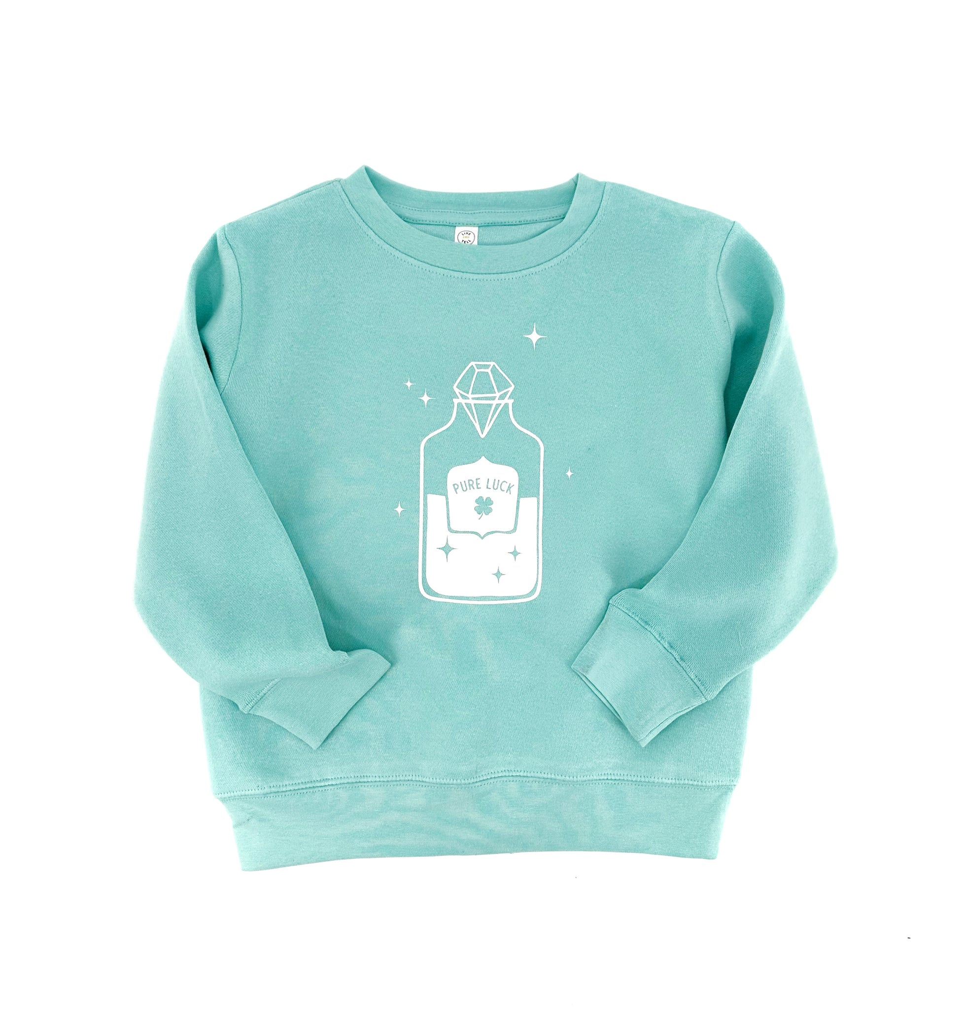 pure luck potion sweatshirt for saint patricks day for kids