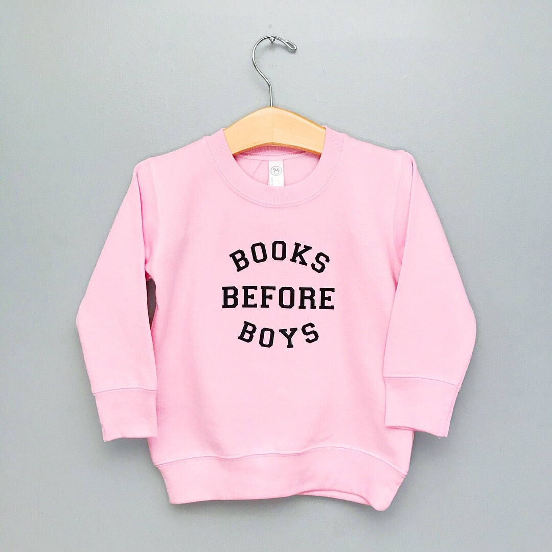 Books Before Boys Sweatshirt Books Before Boys Sweatshirt The Wishing Elephant tee The Wishing Elephant