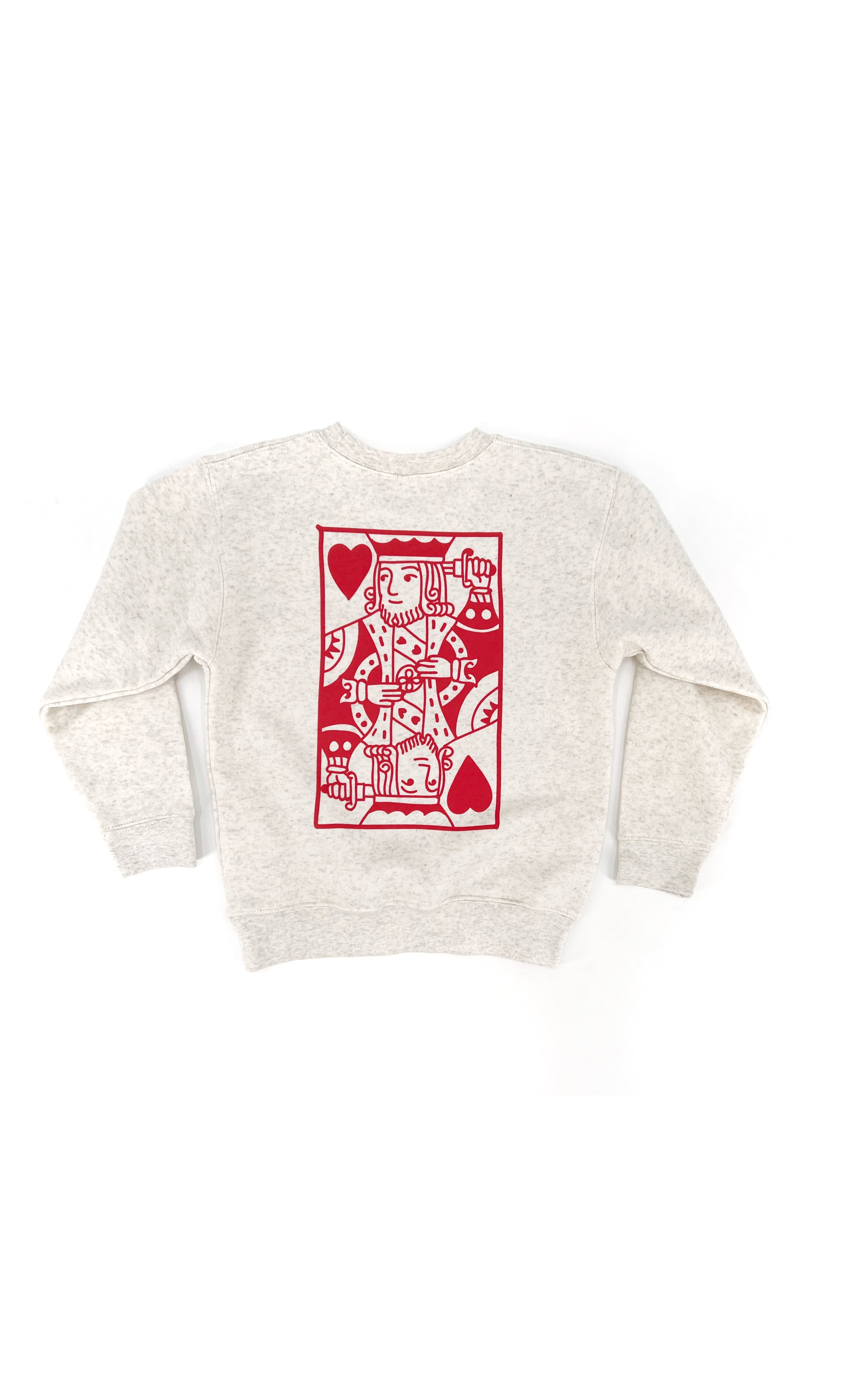 King Of Hearts Crewneck King Of Hearts Crewneck The Wishing Elephant  The Wishing Elephant